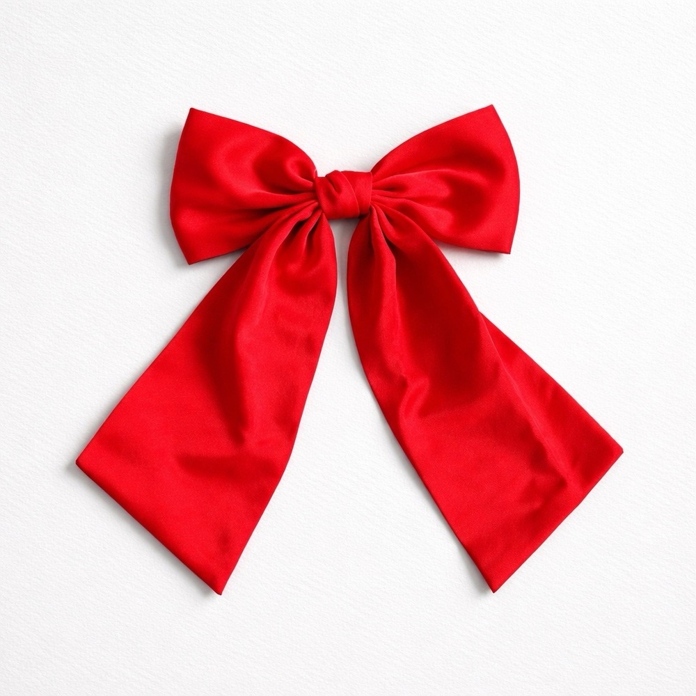 Elegant Red Bow